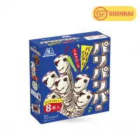 Kem Pari Pari Choco Vani Morinaga Giòn Rụm (8 que × 48 ml)